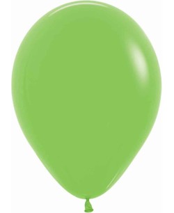 BOLSA 12 GLOBOS VERDE LIMA