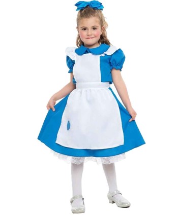 DISFRAZ DE ALICIA EN EL PAIS DE LAS MARAVILLAS INFANTIL