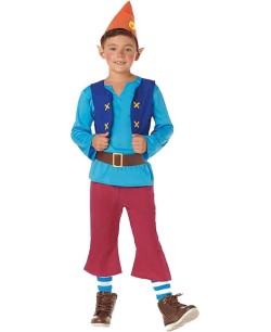 DISFRAZ DE ENANITO AZUL INFANTIL