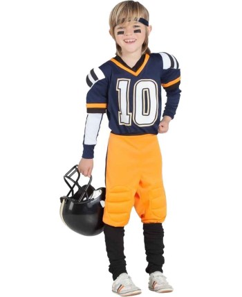 DISFRAZ DE JUGADOR RUGBY PARA NIÑO