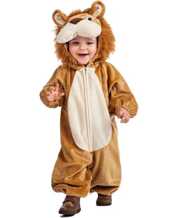 DISFRAZ DE LEON BEBE PELUCHE