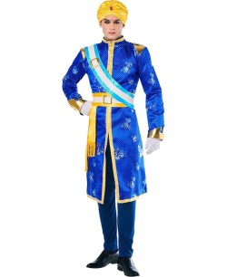 DISFRAZ DE INDU BOLLYWOOD AZUL PARA HOMBRE