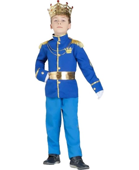 DISFRAZ DE PRINCIPE AZUL PARA NIÑO
