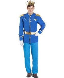 DISFRAZ DE PRINCIPE AZUL HOMBRE