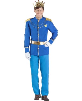 DISFRAZ DE PRINCIPE AZUL PARA HOMBRE