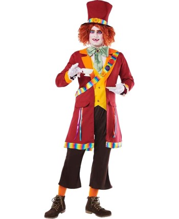 SOMBRERERO LOCO CASACA ROJA PARA HOMBRE