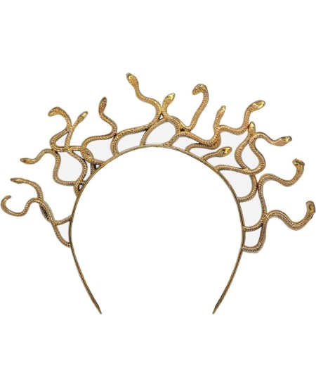DIADEMA MEDUSA DORADA