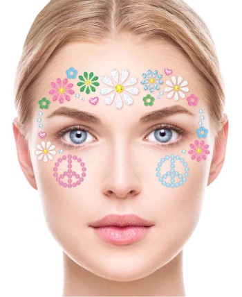 GEMMAS ADHESIVAS HIPPIE