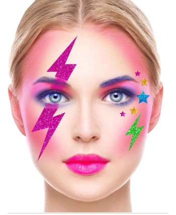 GEMMAS ADHESIVAS AÑOS 80 RAYO