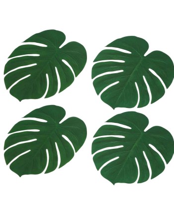 SET HOJAS PALMA 4 UNIDADES
