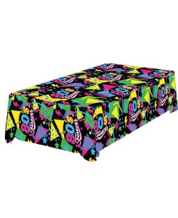 MANTEL AÑOS 80 PLASTICO