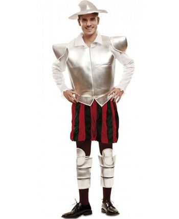 DISFRAZ DE QUIJOTE ARMADURA PARA HOMBRE