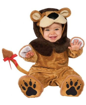 DISFRAZ DE LEON BEBE CON LACITO EN COLA DISFRAZ DE LEON BEBE CON LACITO EN COLA