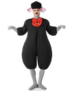 DISFRAZ DE OVEJA NEGRA PARA ADULTO