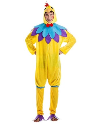 DISFRAZ DE GALLO COLORES ADULTO