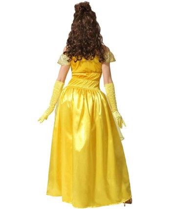 DISFRAZ DE PRINCESA AMARILLO MUJER