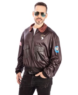 CAZADORA AVIADOR TOP GUN PARA HOMBRE