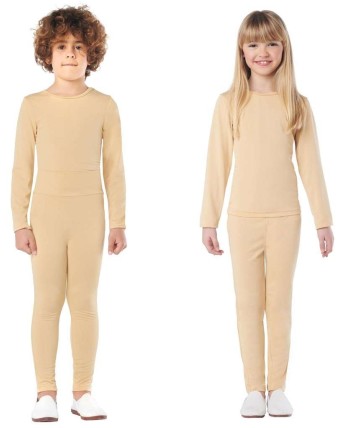 MALLA 2 PIEZAS CARNE INFANTIL