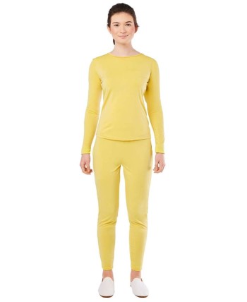 MALLA 2 PIEZAS AMARILLO MUJER