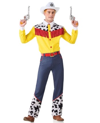 DISFRAZ DE VAQUERO AMARILLA PARA HOMBRE