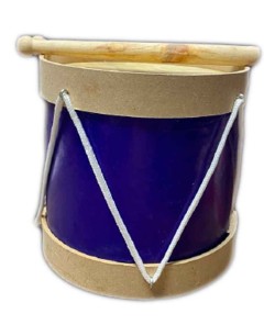 TAMBOR MADERA MEDIANO PEQUEÑO TAMBORRADA