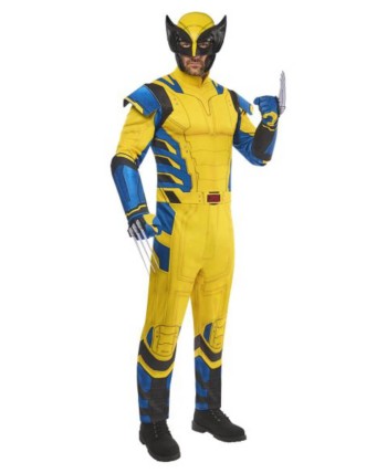 DISFRAZ WOLVERINE LOBEZNO DELUXE ADULTO