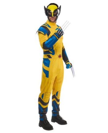 DISFRAZ WOLVERINE LOBEZNO DELUXE ADULTO