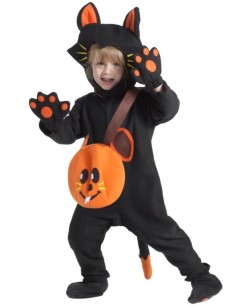 DISFRAZ DE GATO NEGRO INFANTIL