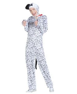 DISFRAZ DE DALMATA PARA ADULTO
