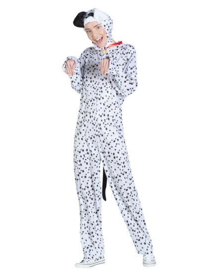 DISFRAZ DE DALMATA PERRO PARA ADULTO
