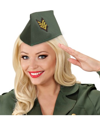 GORRO AVIADOR MILITAR VERDE