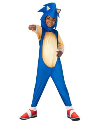 DISFRAZ DE SONIC PARA NIÑO