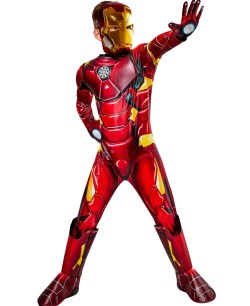DISFRAZ DE IRON MAN PREMIUM DETALLES IRISADOS PARA NIÑO