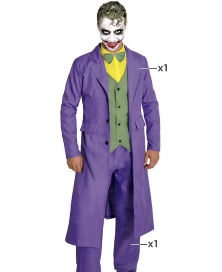 DISFRAZ DE JOKER PARA ADULTO