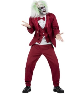 DISFRAZ DE BEETLEJUICE NOVIO PARA HOMBRE