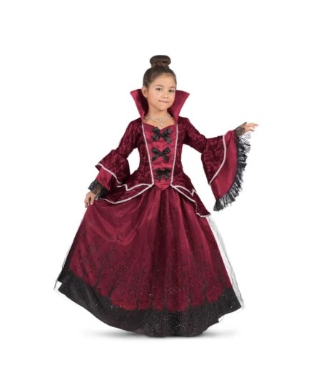 DISFRAZ DE VAMPIRESA ELEGANTE PARA NIÑA