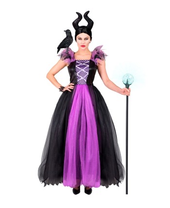 DISFRAZ DE MALEFICA MORADO