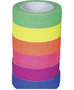 ROLLOS DE CINTAS COLORES 6 UNIDADES 2