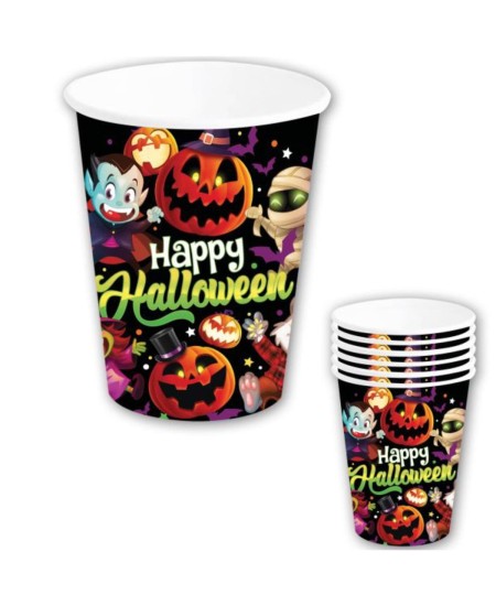 VASOS HALLOWEEN MONSTRUITOS