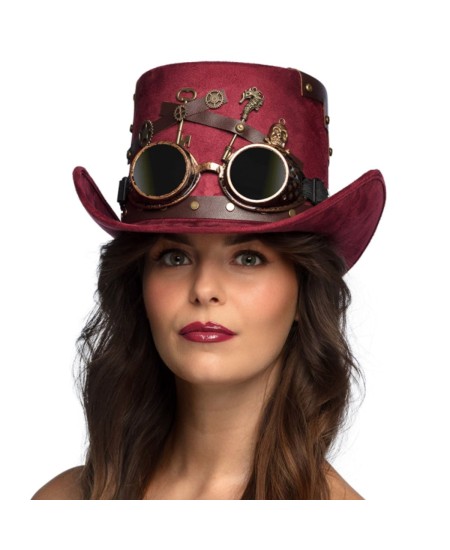 CHISTERA ROJA STEAMPUNK