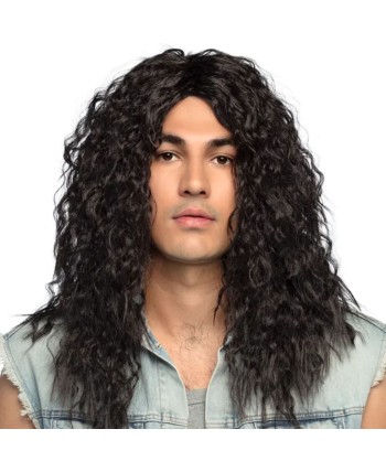PELUCA ROCKERO ONDULADA SIN FLEQUILLO