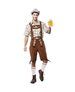 DISFRAZ DE TIROLES MARRON RENO PARA HOMBRE
