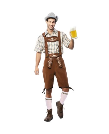 DISFRAZ DE TIROLES MARRON RENO PARA HOMBRE