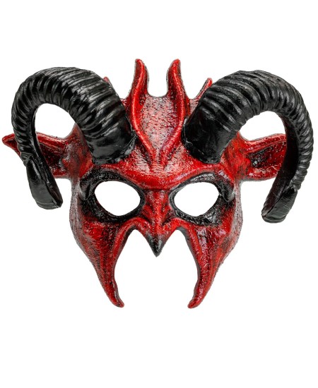ANTIFAZ DEMONIO PICO CON CUERNOS