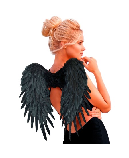 ALAS PLUMAS NEGRAS PICOS