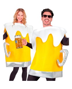DISFRAZ DE JARRA DE CERVEZA PARA ADULTO
