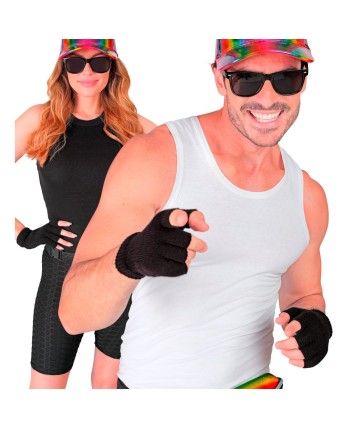 GUANTES SIN DEDOS NEGROS