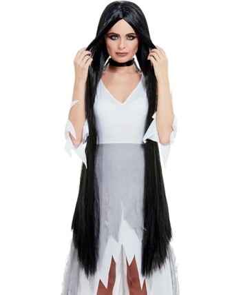 PELUCA MORENA EXTRA LARGA SIN FLEQUILLO