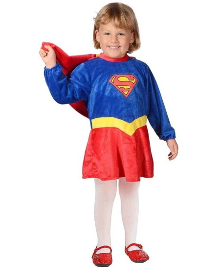 DISFRAZ DE SUPERGIRL BEBE POLAR