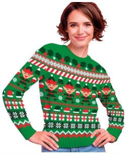 JERSEY NAVIDEÑO MUJER
